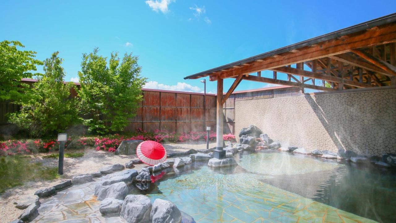 Отель Ooedo Onsen Monogatari Aizu Экстерьер фото