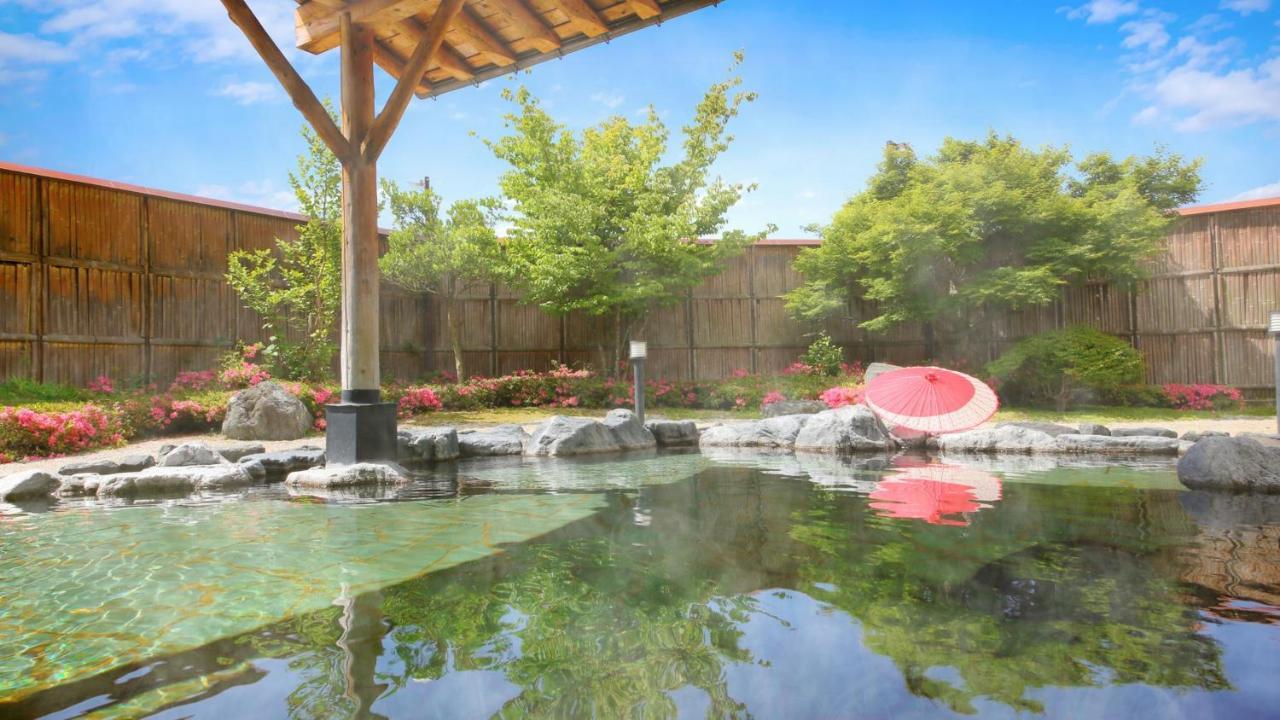 Отель Ooedo Onsen Monogatari Aizu Экстерьер фото