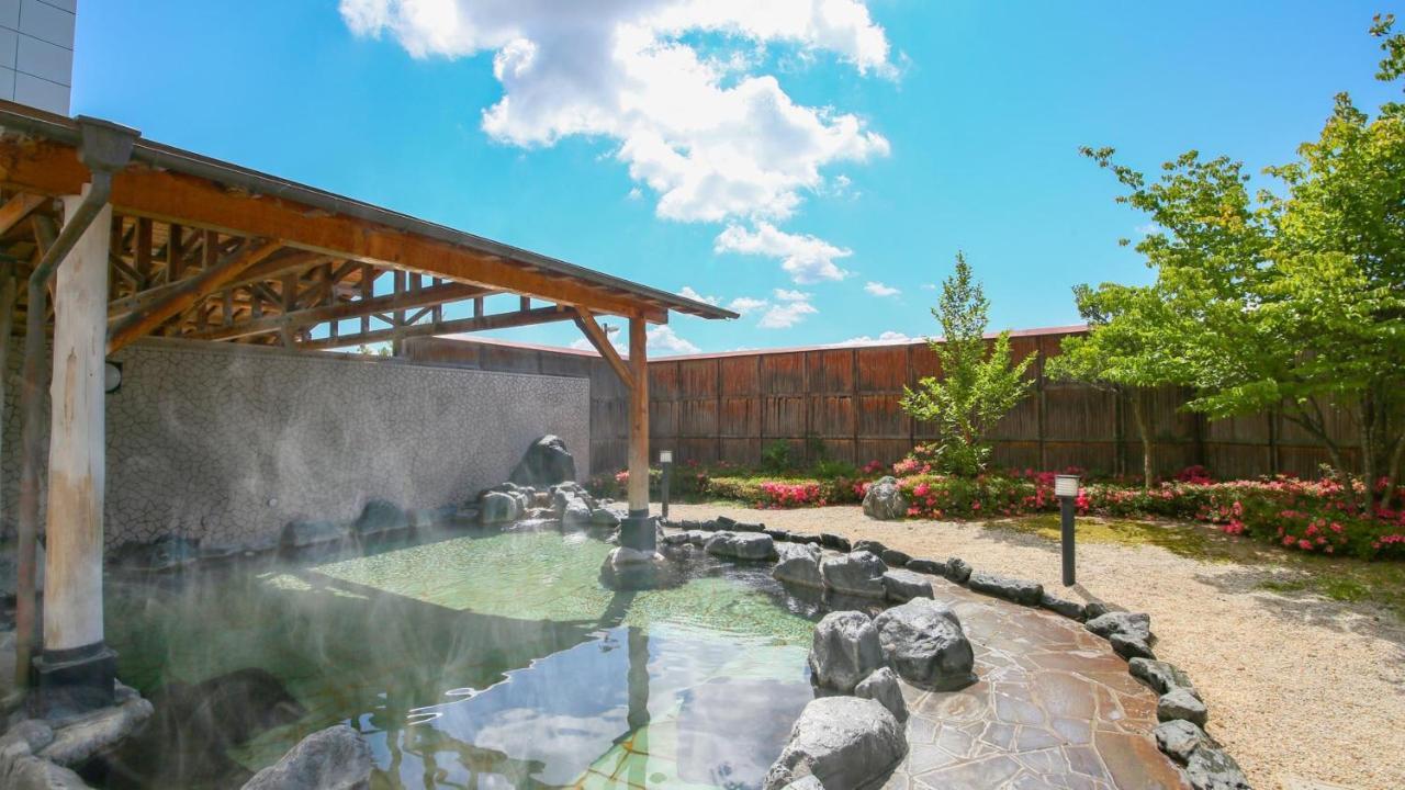 Отель Ooedo Onsen Monogatari Aizu Экстерьер фото